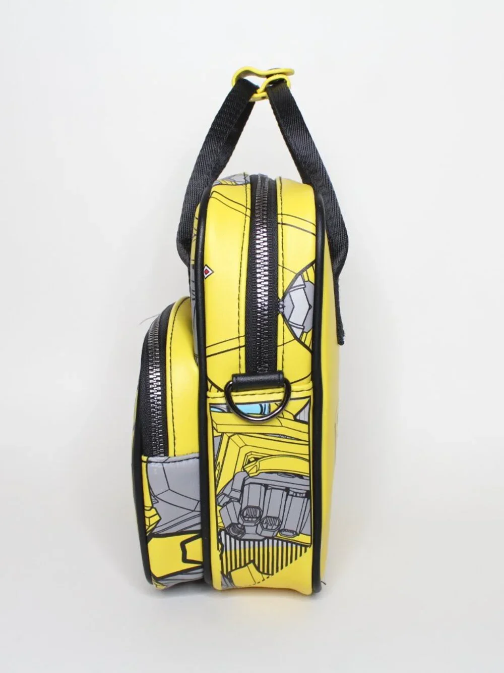 Transformers Bumblebee Mini backpack W/ Strap Backle Down New